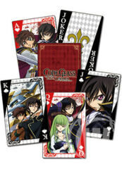 Code Geass Group Poker Playing Cards
